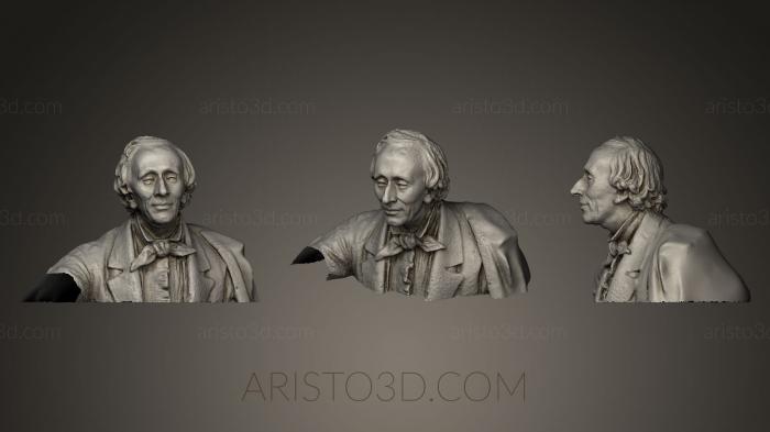 Busts and heads antique and historical (BUSTA_0275) 3D model for CNC machine